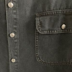 Billy Martins Nyc Black Denim Western 
